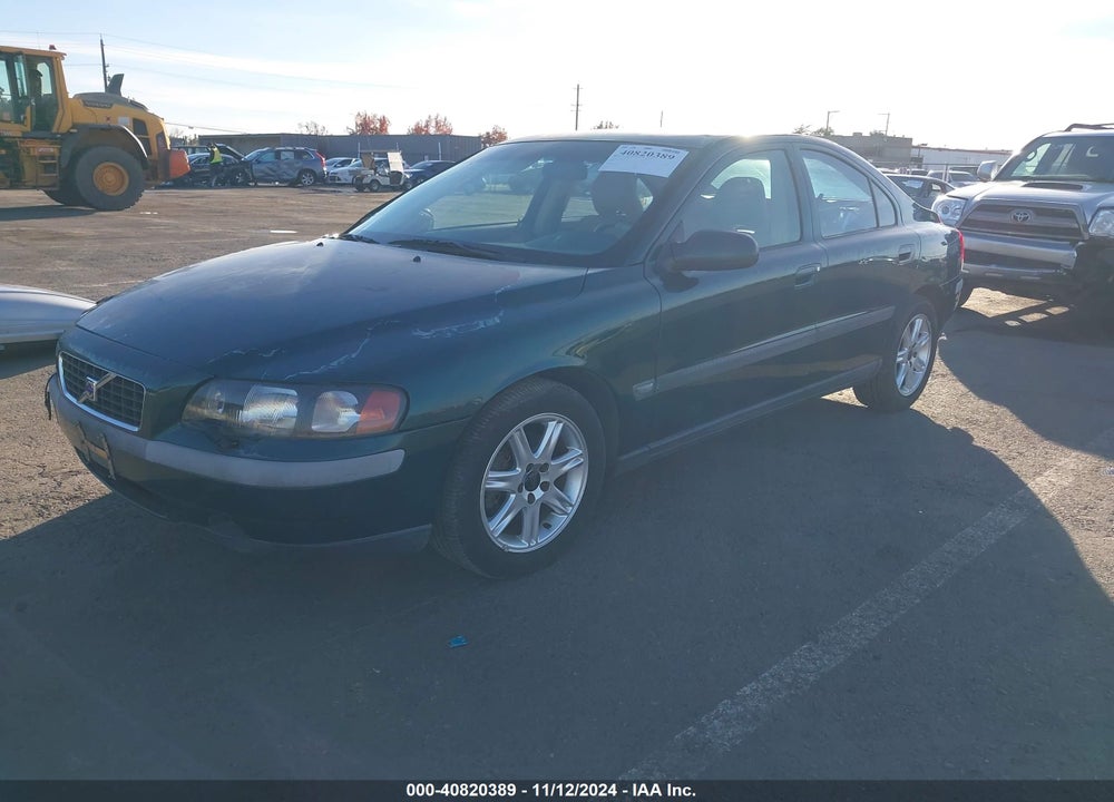 2001 VOLVO S60 2.4T VIN: YV1RS58D812031065