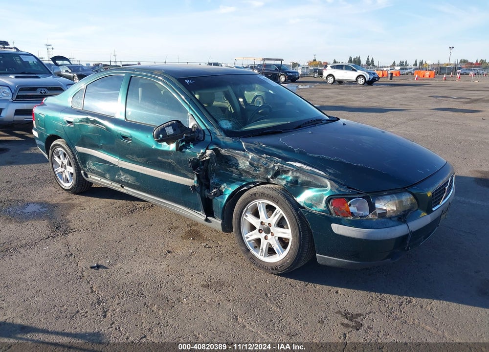 2001 VOLVO S60 2.4T VIN: YV1RS58D812031065