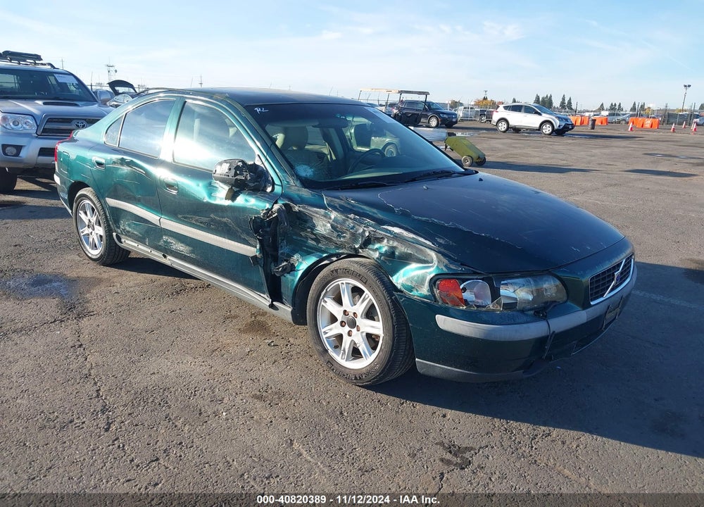 2001 VOLVO S60 2.4T VIN: YV1RS58D812031065