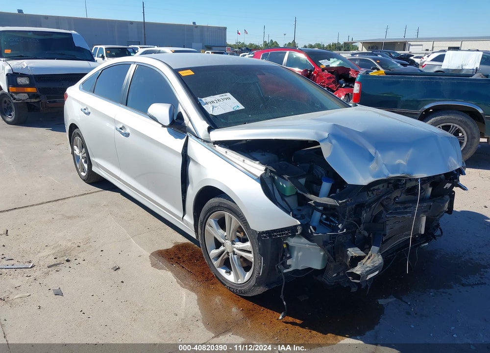 2018 HYUNDAI SONATA SEL VIN: 5NPE34AF0JH632086