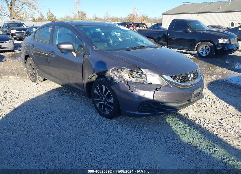 2014 HONDA CIVIC EX VIN: 19XFB2F88EE012862
