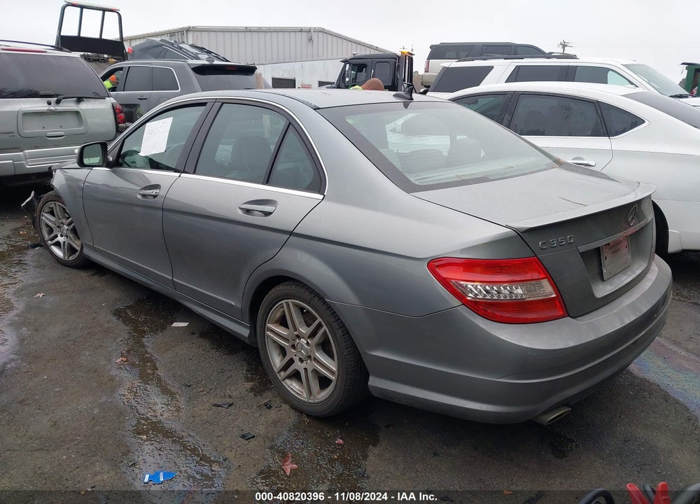 2008 MERCEDES-BENZ C 350 SPORT VIN: WDDGF56X98F170841