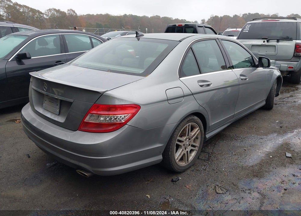 2008 MERCEDES-BENZ C 350 SPORT VIN: WDDGF56X98F170841
