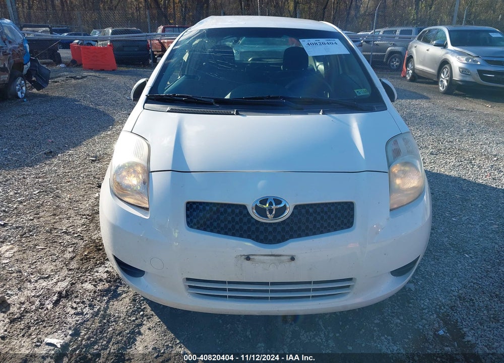 2007 TOYOTA YARIS VIN: JTDJT903375112542