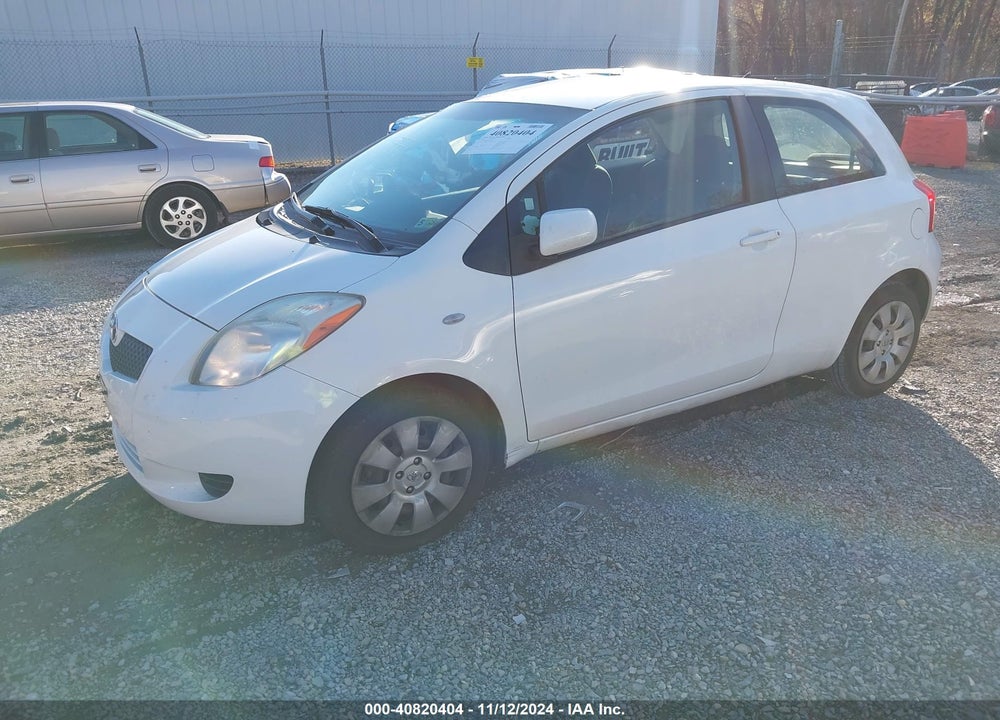 2007 TOYOTA YARIS VIN: JTDJT903375112542