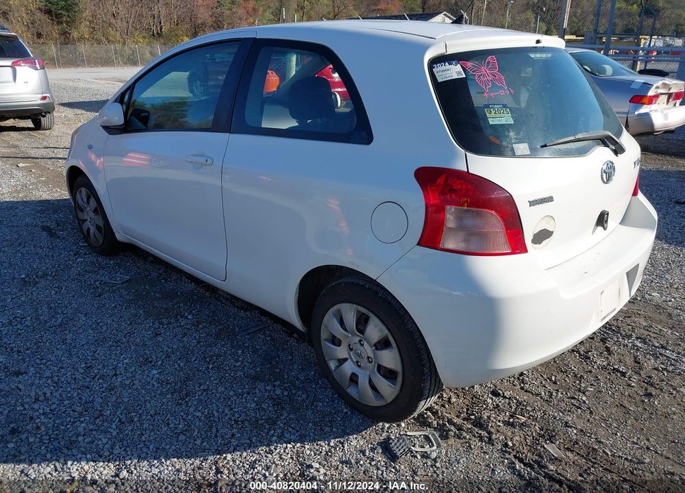 2007 TOYOTA YARIS VIN: JTDJT903375112542