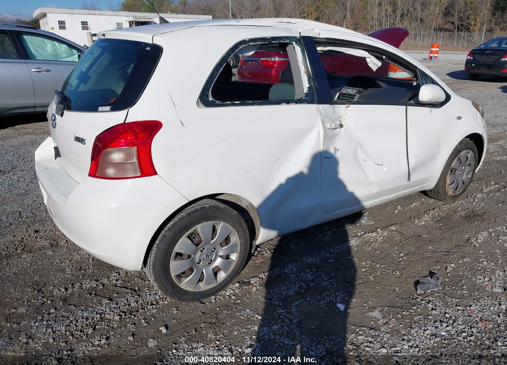 2007 TOYOTA YARIS VIN: JTDJT903375112542