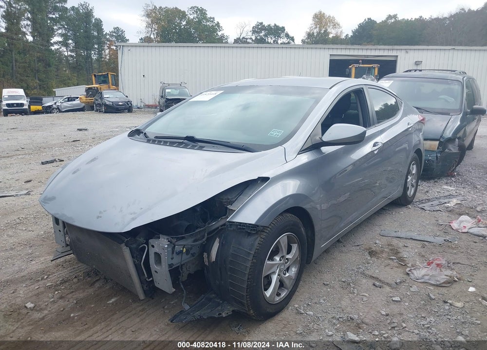 2015 HYUNDAI ELANTRA SE VIN: 5NPDH4AE3FH599578