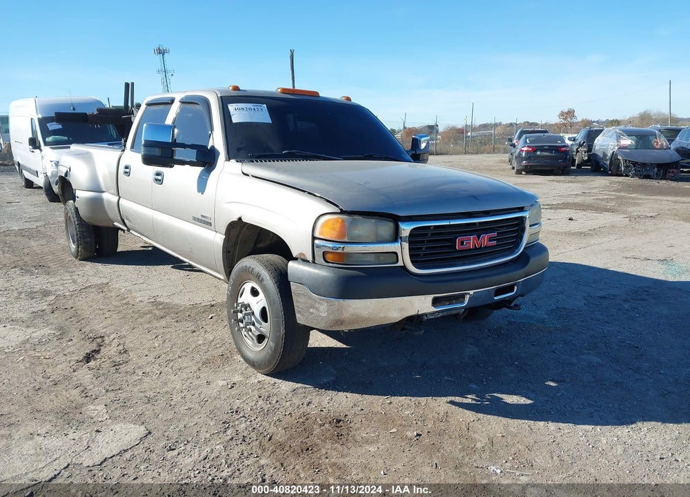 2001 GMC SIERRA 3500 SLE VIN: 1GTJK33191F163071