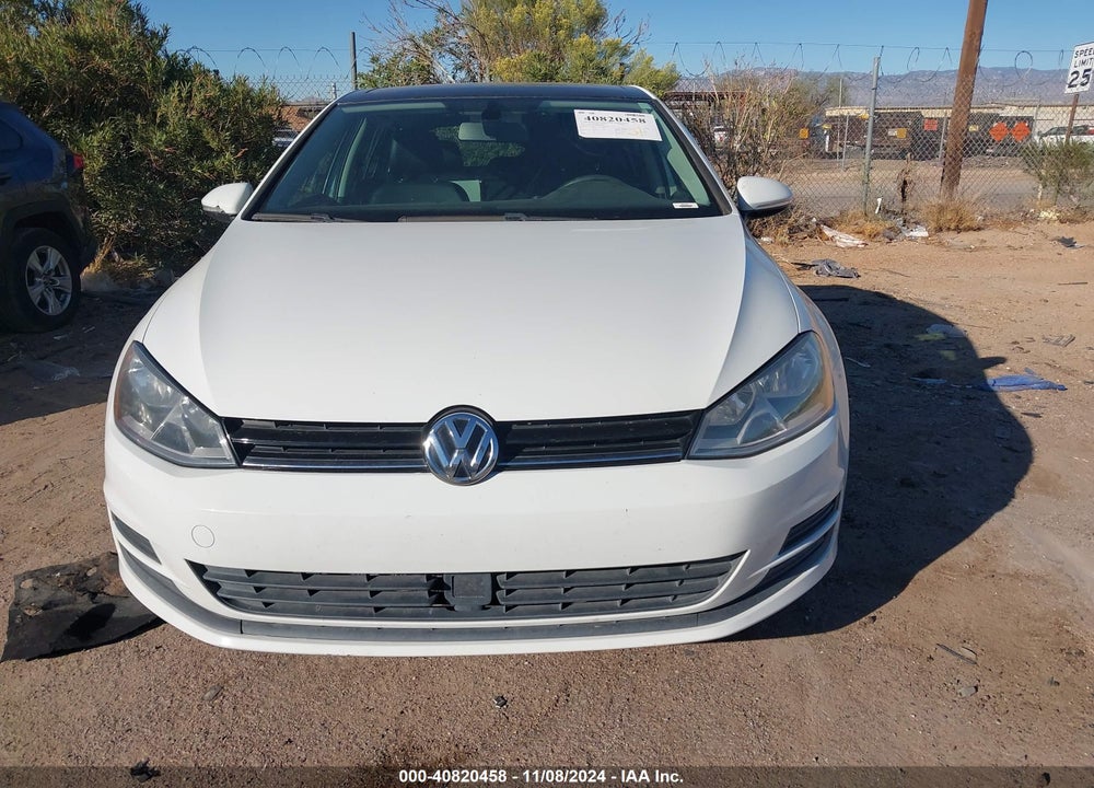 2017 VOLKSWAGEN GOLF TSI S 4-DOOR/TSI SE 4-DOOR/TSI SEL 4-DOOR/TSI WOLFSBURG EDITION 4-DOOR VIN: 3VW217AUXHM024926