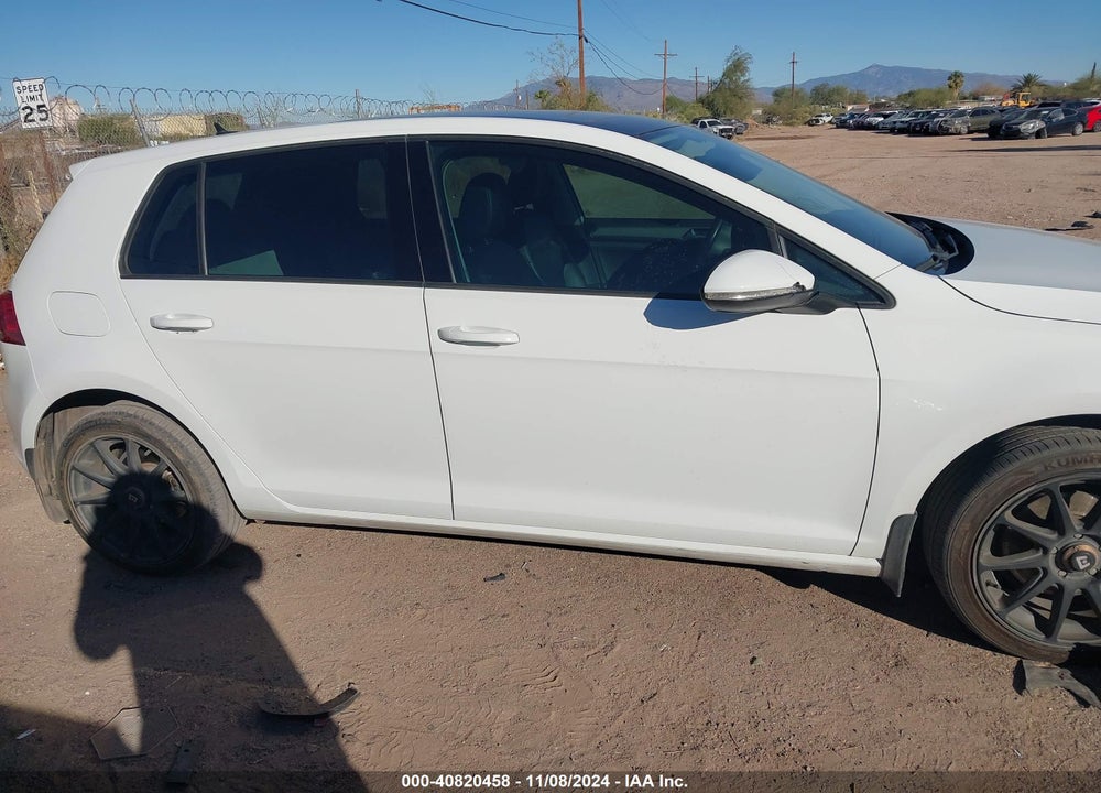 2017 VOLKSWAGEN GOLF TSI S 4-DOOR/TSI SE 4-DOOR/TSI SEL 4-DOOR/TSI WOLFSBURG EDITION 4-DOOR VIN: 3VW217AUXHM024926