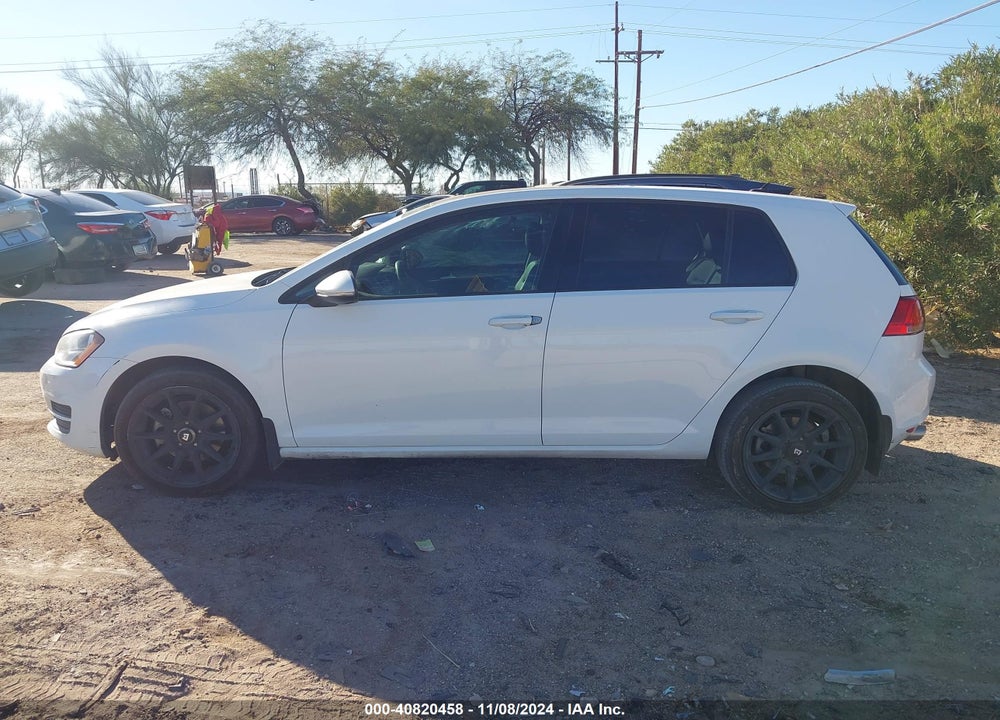2017 VOLKSWAGEN GOLF TSI S 4-DOOR/TSI SE 4-DOOR/TSI SEL 4-DOOR/TSI WOLFSBURG EDITION 4-DOOR VIN: 3VW217AUXHM024926