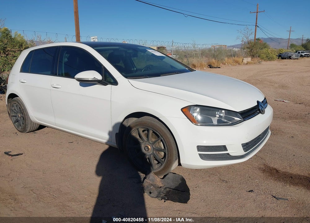 2017 VOLKSWAGEN GOLF TSI S 4-DOOR/TSI SE 4-DOOR/TSI SEL 4-DOOR/TSI WOLFSBURG EDITION 4-DOOR VIN: 3VW217AUXHM024926