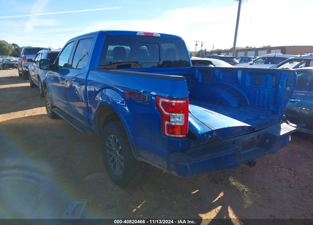2019 FORD F-150 XLT VIN: 1FTEW1E52KKF08802
