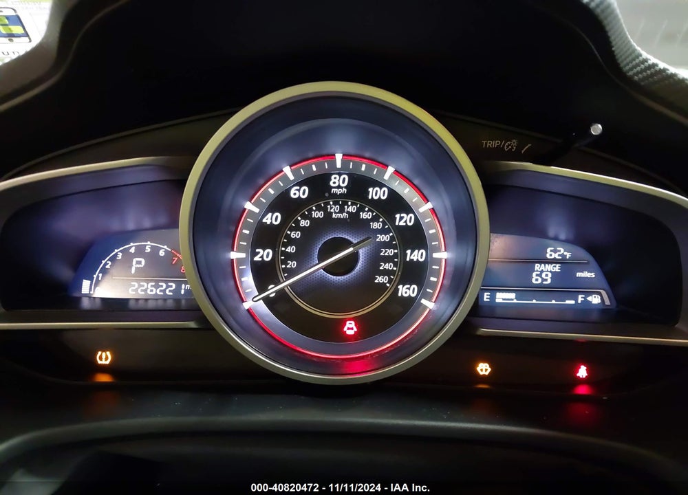 2014 MAZDA 3 I TOURING VIN: JM1BM1V79E1192786