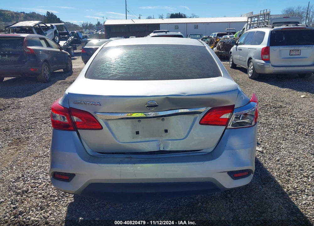 2019 NISSAN SENTRA S VIN: 3N1AB7AP0KY295423