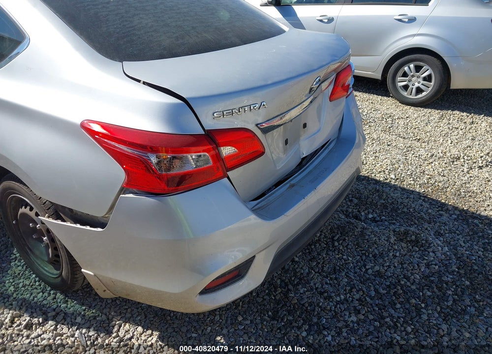 2019 NISSAN SENTRA S VIN: 3N1AB7AP0KY295423