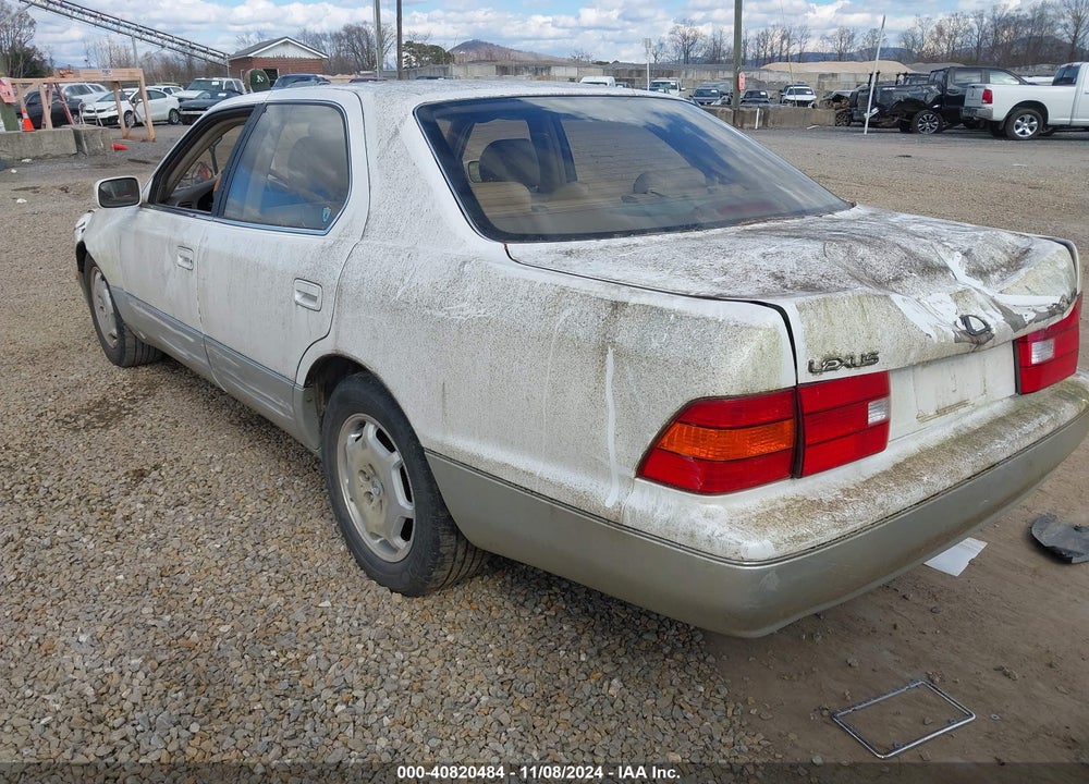 2000 LEXUS LS 400 VIN: JT8BH28F0Y0180063