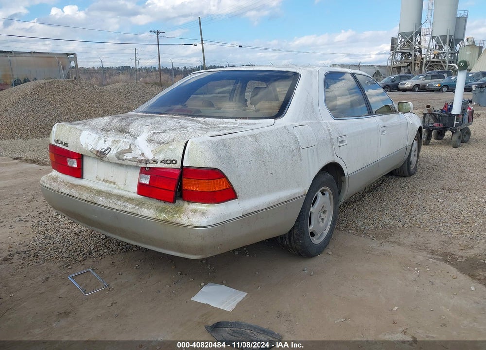 2000 LEXUS LS 400 VIN: JT8BH28F0Y0180063