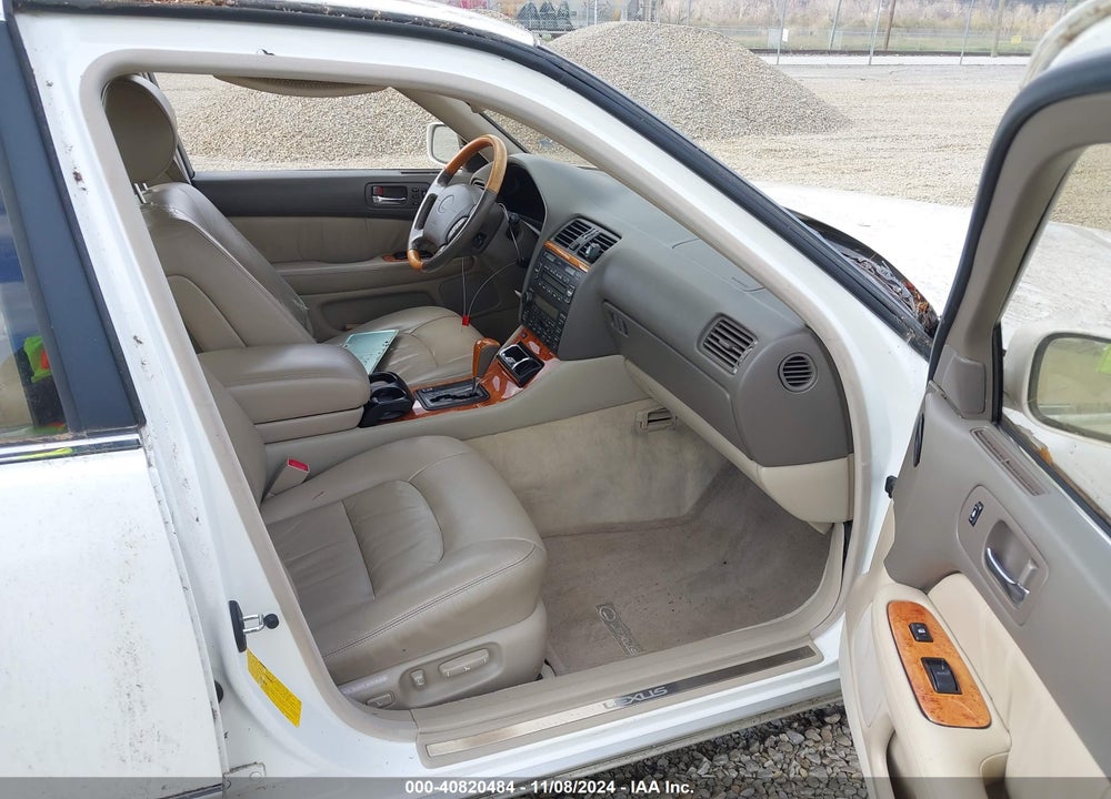 2000 LEXUS LS 400 VIN: JT8BH28F0Y0180063