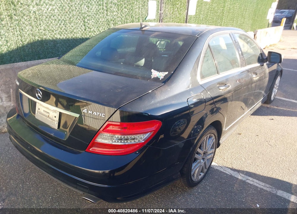 2008 MERCEDES-BENZ C 300 VIN: WDDGF81X08F069759