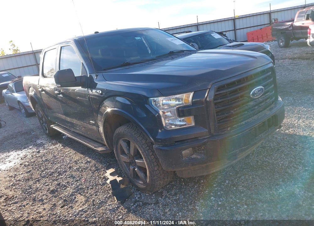 2016 FORD F-150 XLT VIN: 1FTEW1EG3GKD04907