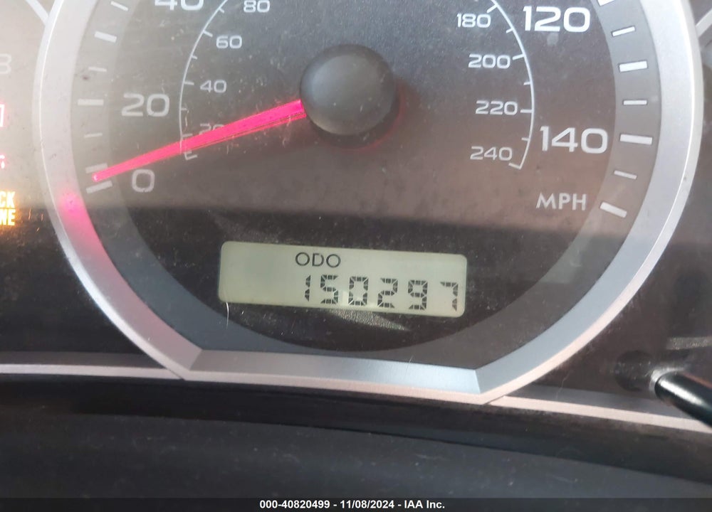 2008 SUBARU IMPREZA 2.5I VIN: JF1GH616X8G828708