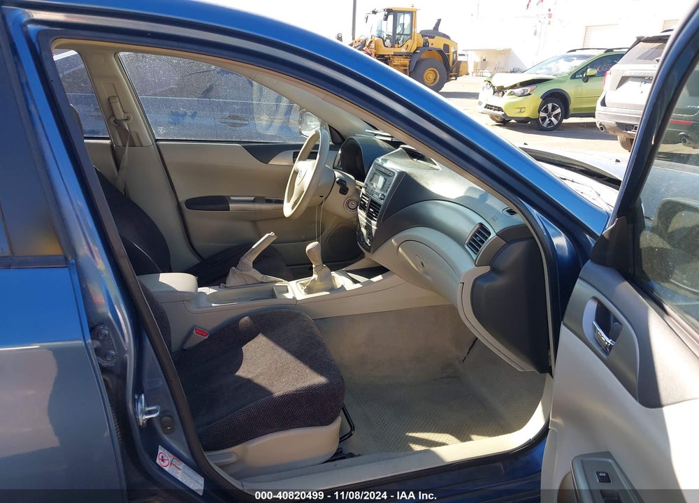 2008 SUBARU IMPREZA 2.5I VIN: JF1GH616X8G828708