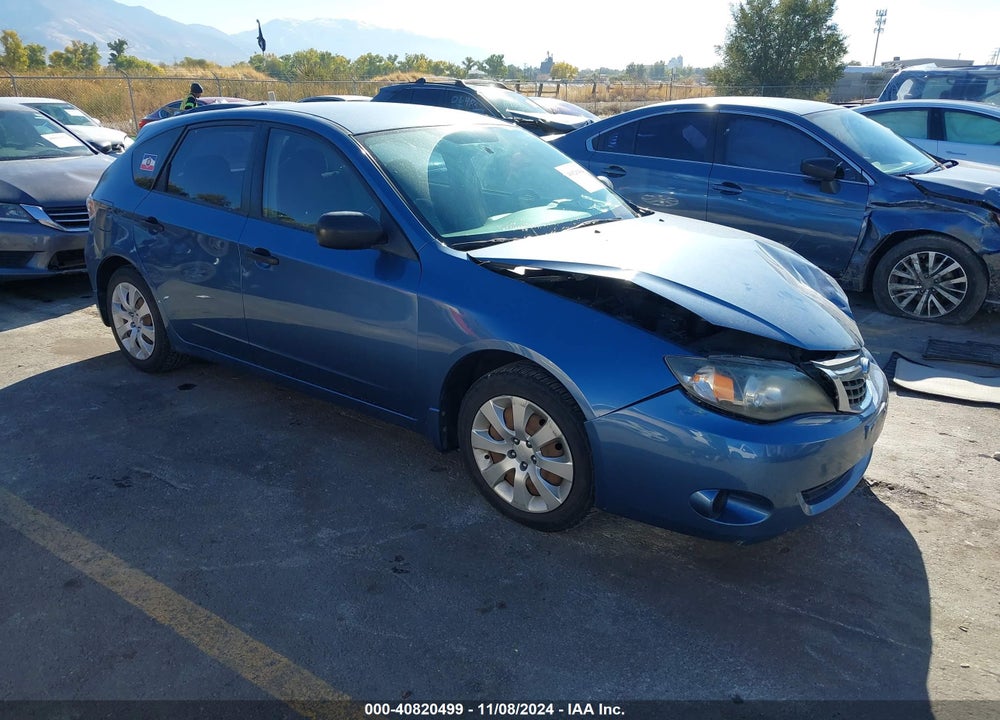 2008 SUBARU IMPREZA 2.5I VIN: JF1GH616X8G828708