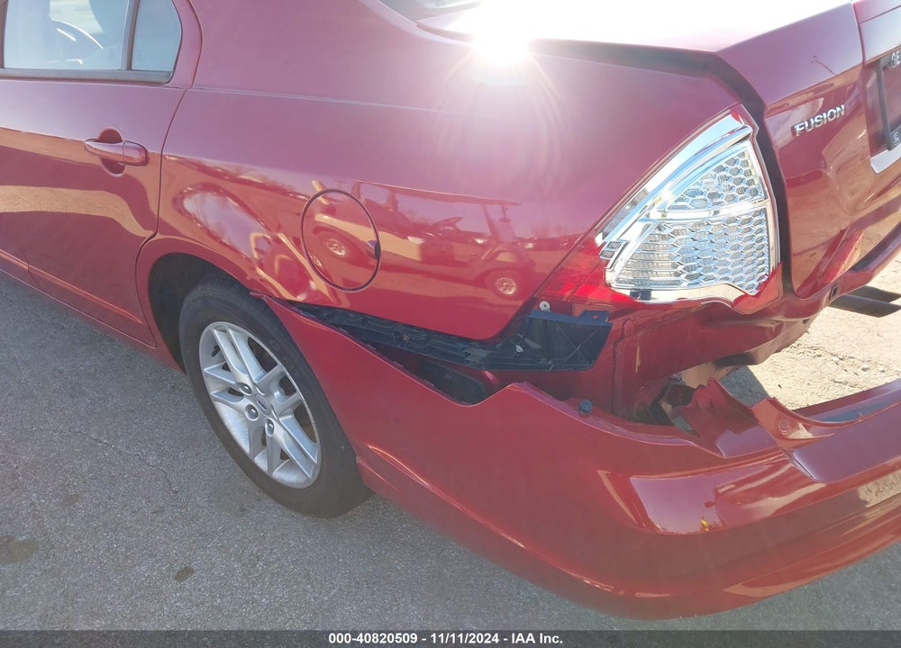 2012 FORD FUSION S VIN: 3FAHP0GA8CR244146