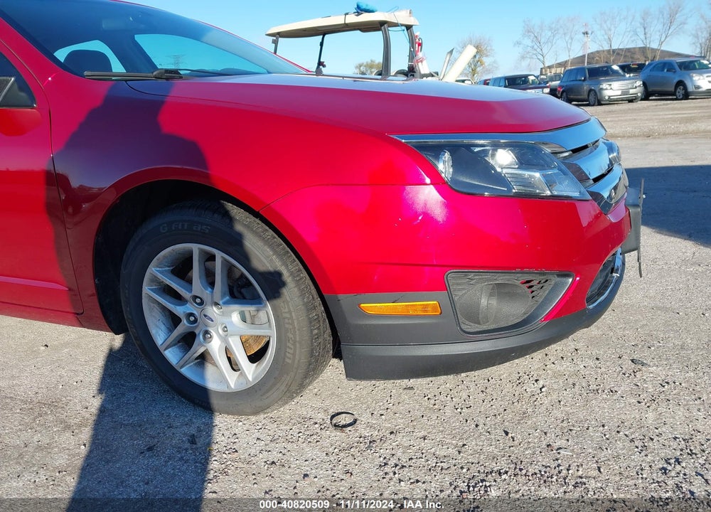 2012 FORD FUSION S VIN: 3FAHP0GA8CR244146