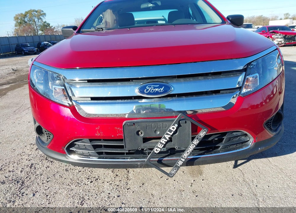2012 FORD FUSION S VIN: 3FAHP0GA8CR244146