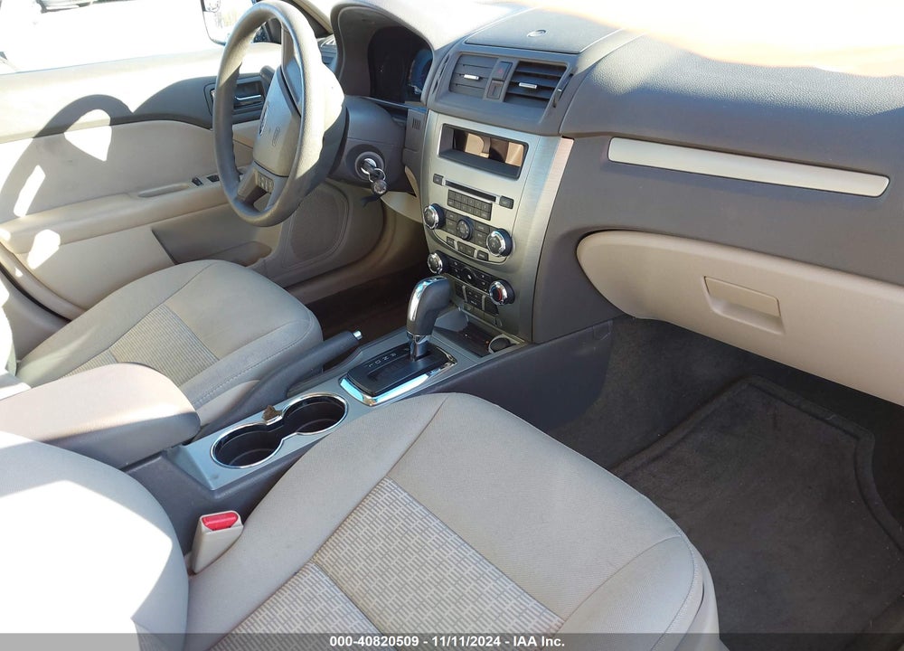2012 FORD FUSION S VIN: 3FAHP0GA8CR244146