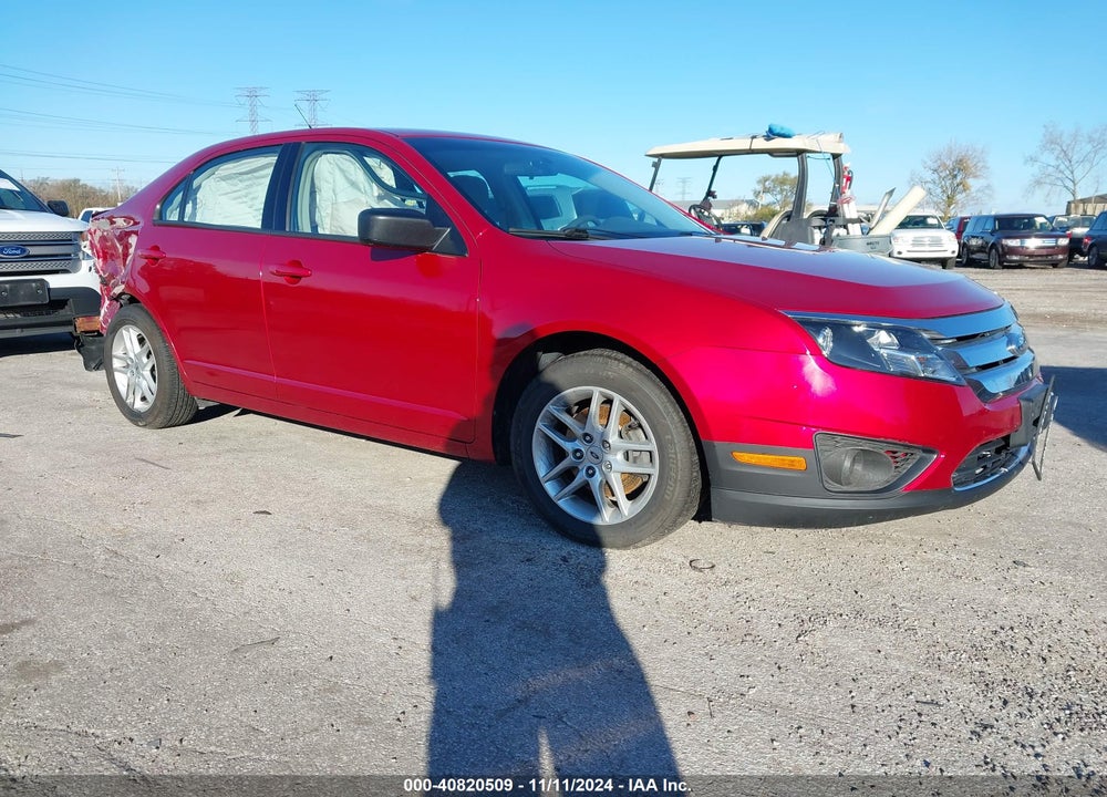 2012 FORD FUSION S VIN: 3FAHP0GA8CR244146