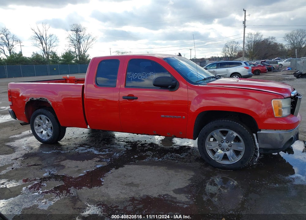 2009 GMC SIERRA 1500 SLE VIN: 1GTEC29059Z179592