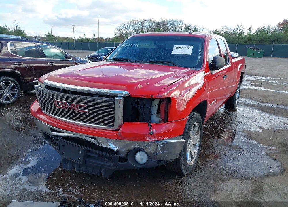 2009 GMC SIERRA 1500 SLE VIN: 1GTEC29059Z179592