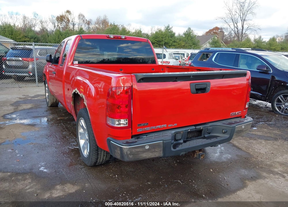 2009 GMC SIERRA 1500 SLE VIN: 1GTEC29059Z179592