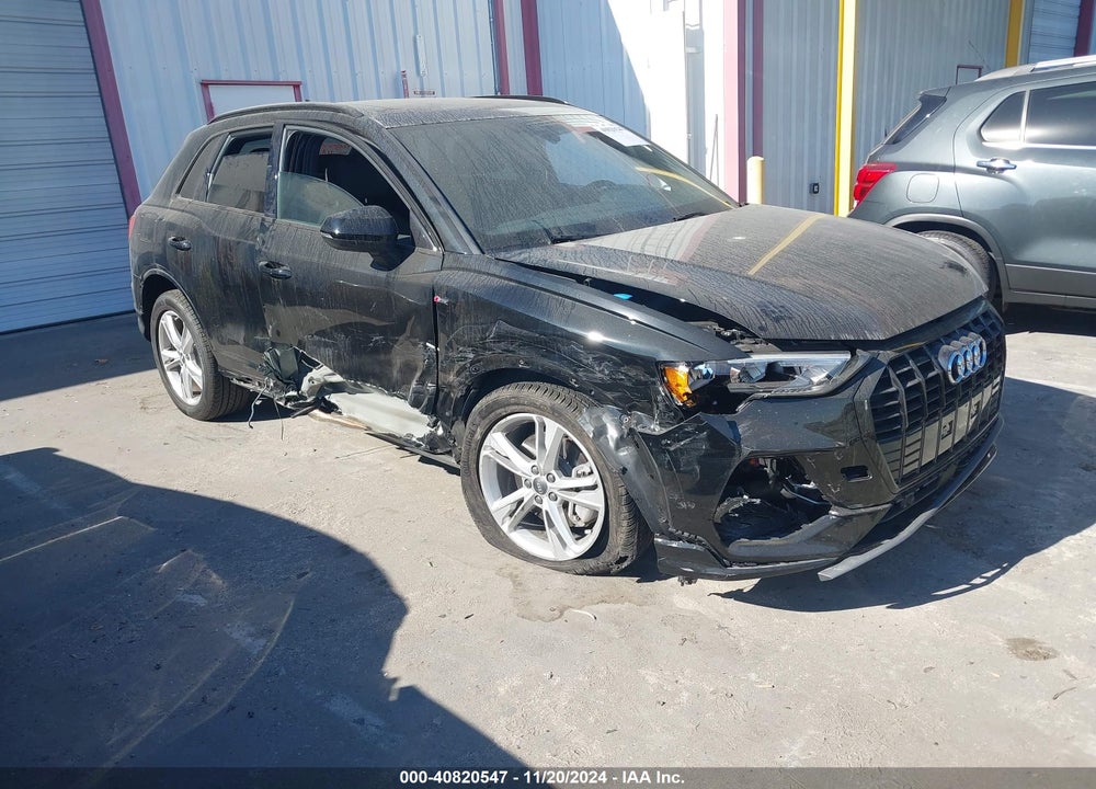 2021 AUDI Q3 PREMIUM 45 TFSI S LINE QUATTRO TIPTRONIC VIN: WA1DECF35M1005579