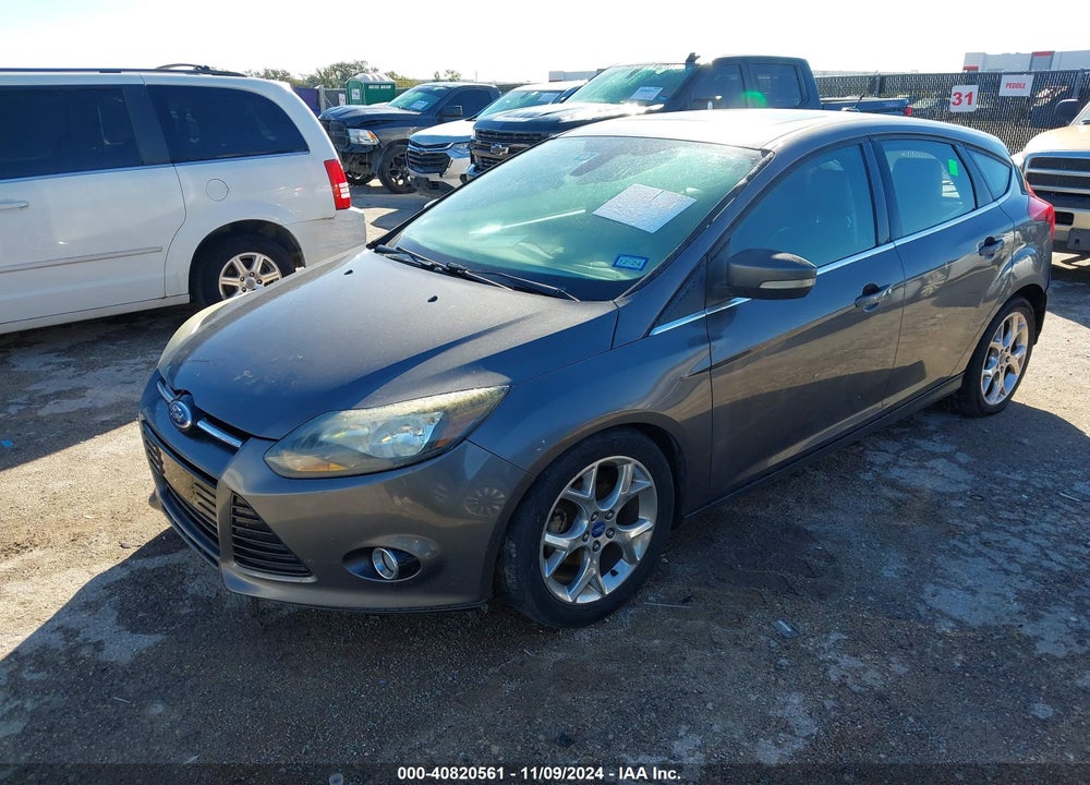 2012 FORD FOCUS TITANIUM VIN: 1FAHP3N28CL256891