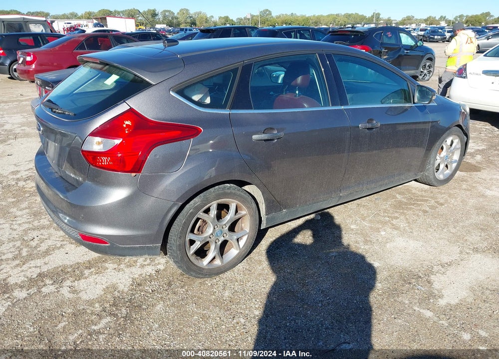 2012 FORD FOCUS TITANIUM VIN: 1FAHP3N28CL256891