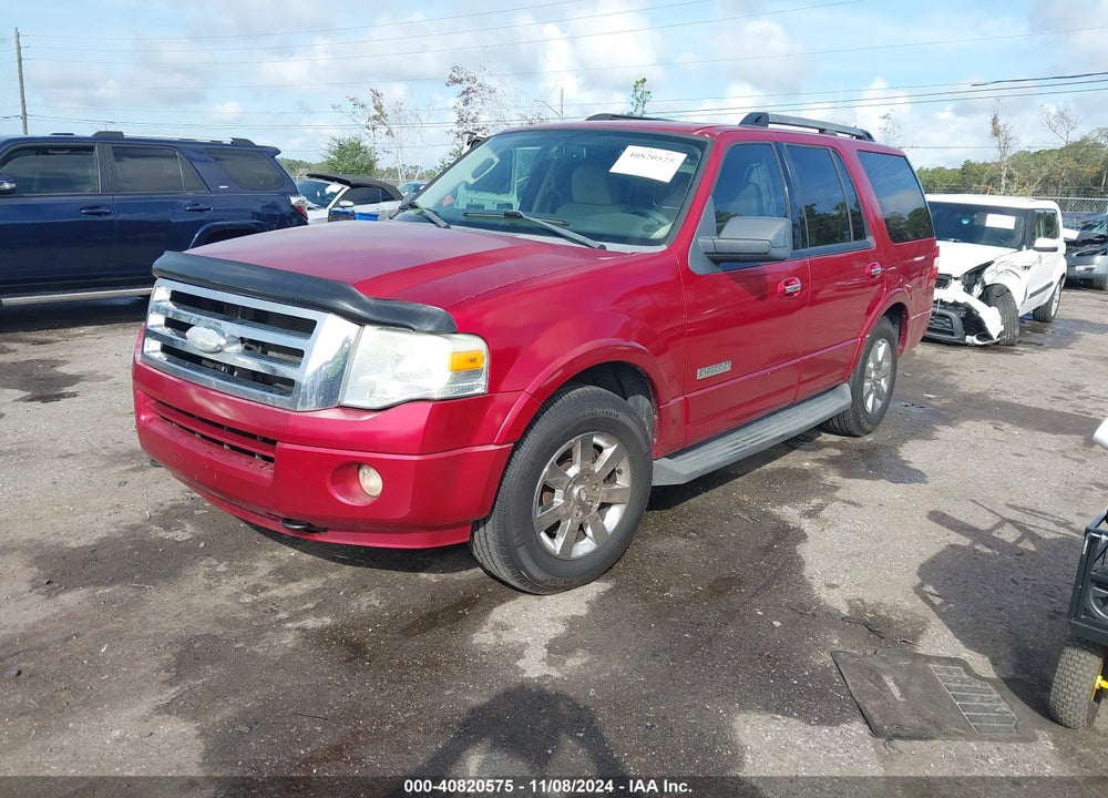 2008 FORD EXPEDITION XLT VIN: 1FMFU16578LA72424