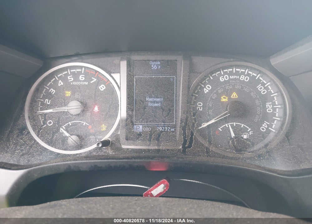 2020 TOYOTA TACOMA TRD OFF ROAD VIN: 5TFCZ5AN4LX234812