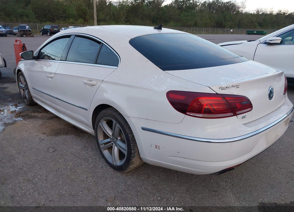2013 VOLKSWAGEN CC R-LINE VIN: WVWBN7ANXDE564597