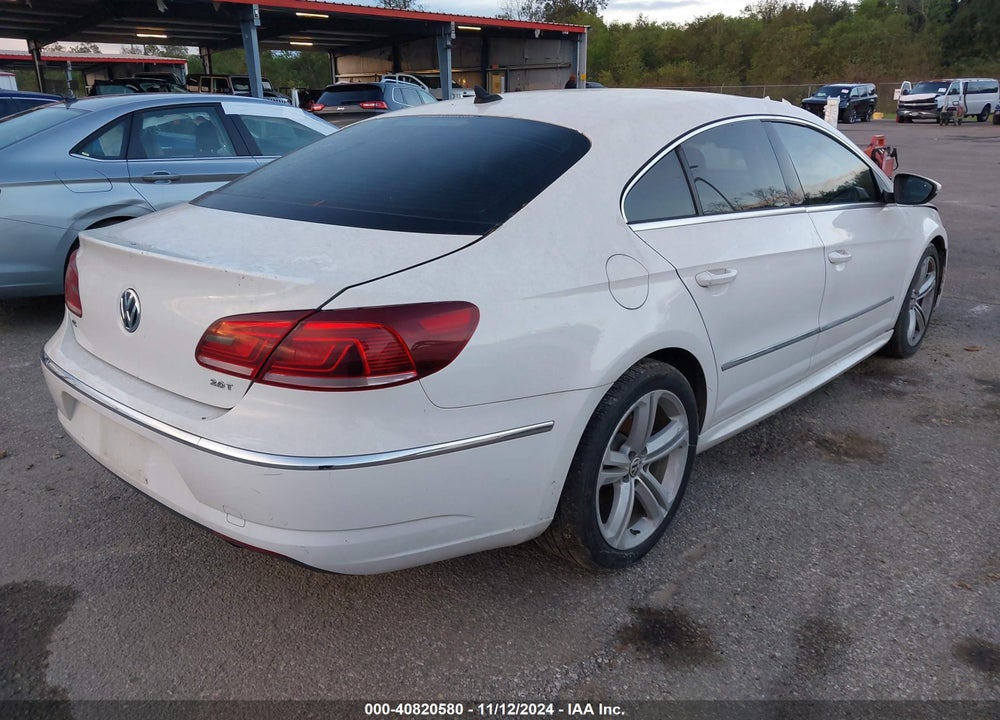 2013 VOLKSWAGEN CC R-LINE VIN: WVWBN7ANXDE564597