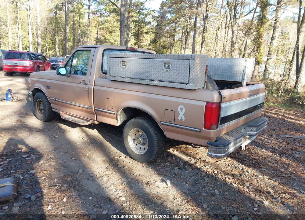 1995 FORD F150 VIN: 1FTEF15H9SNB37873
