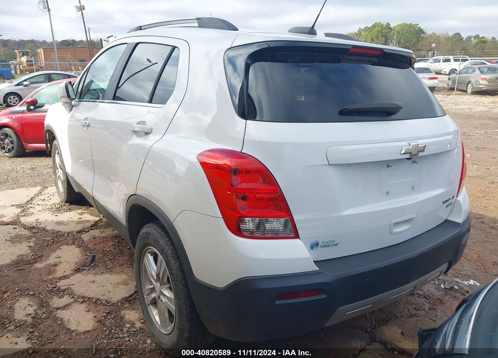 2016 CHEVROLET TRAX VIN: 3GNCJPSB7GL261471