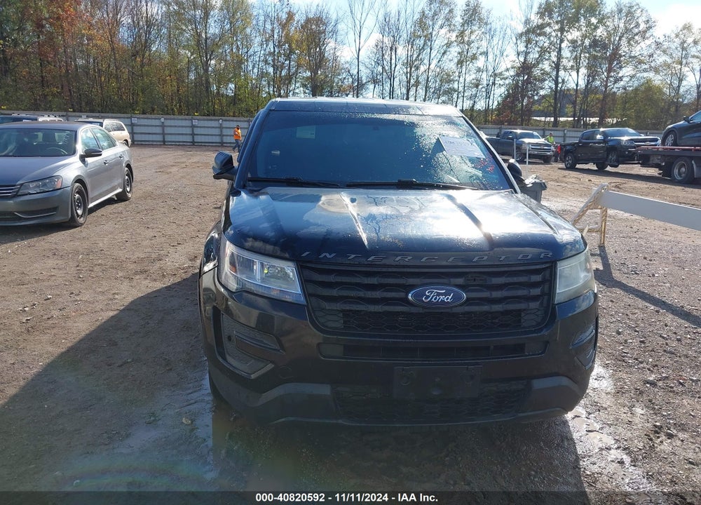 2016 FORD UTILITY POLICE INTERCEPTOR VIN: 1FM5K8AT2GGD32137