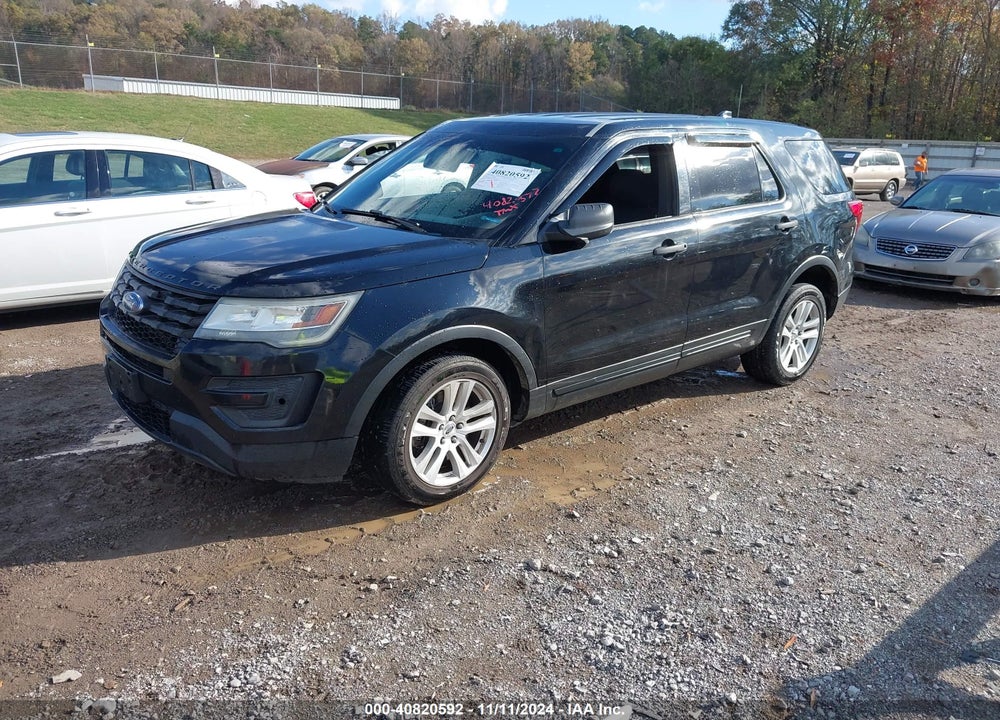 2016 FORD UTILITY POLICE INTERCEPTOR VIN: 1FM5K8AT2GGD32137
