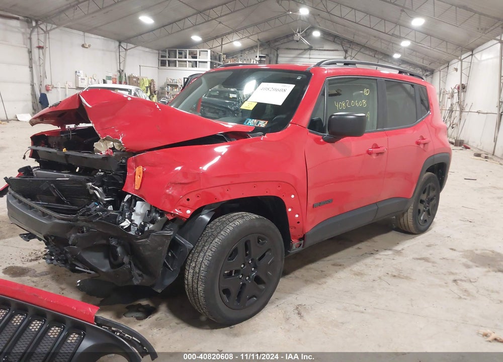 2018 JEEP RENEGADE UPLAND EDITION 4X4 VIN: ZACCJBAB9JPH99052