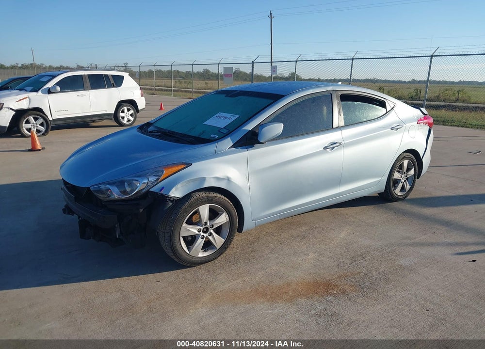 2013 HYUNDAI ELANTRA GLS VIN: KMHDH4AE3DU489807